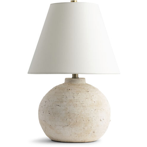 Roscoe 17.5 inch 100.00 watt Cream Table Lamp Portable Light