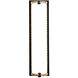 Casting Call 2 Light 5.25 inch Heritage Black and Heritage Bronze ADA Wall Sconce Wall Light