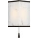 Christiane Lemieux Cleor 7 inch Aged Iron Bath Vanity Wall Light