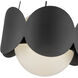 Ciel 1 Light 10.13 inch Black Chandelier Ceiling Light