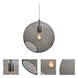 Maestro 1 Light Satin Nickel Pendant Ceiling Light in Smoke Glass