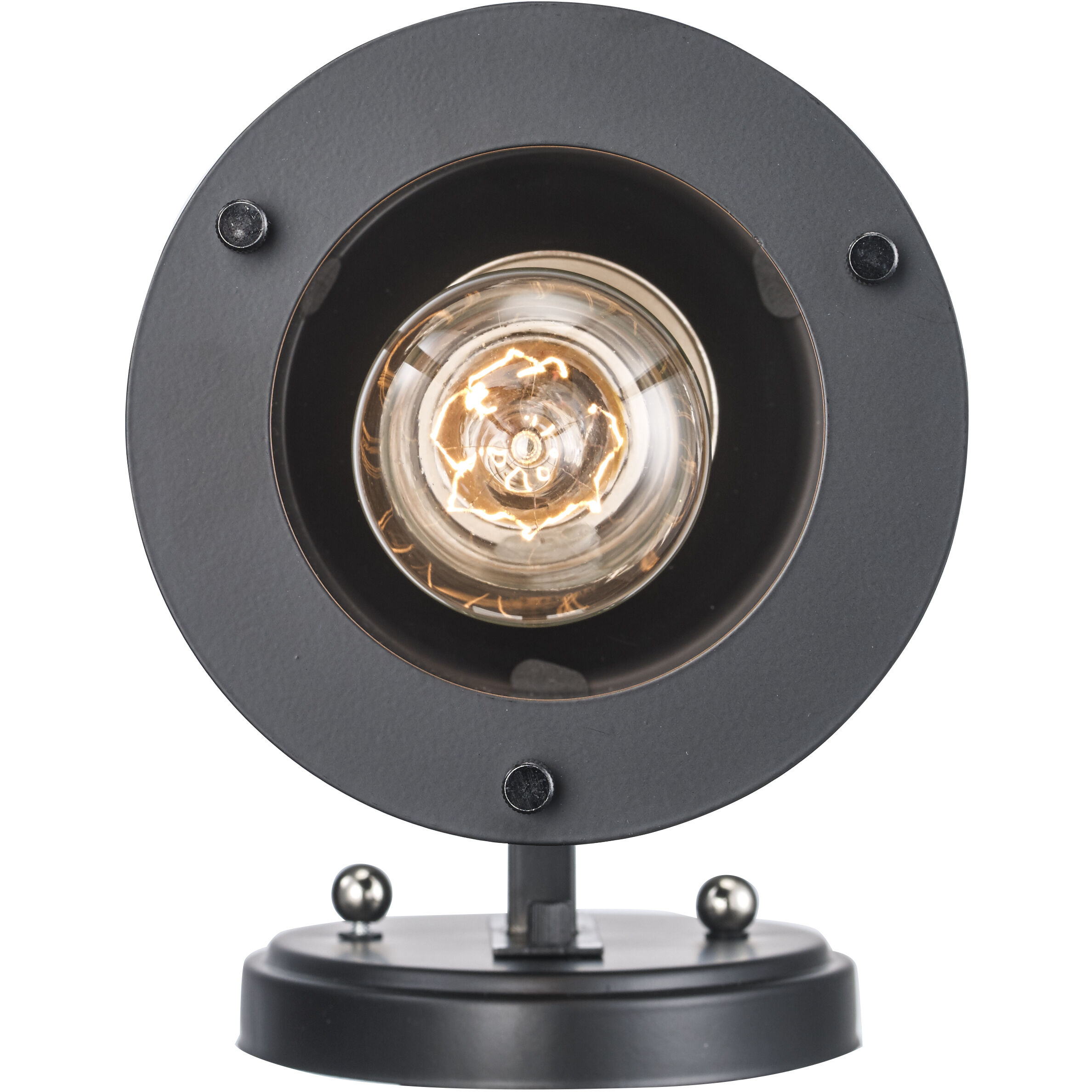 Blues 1 Light 14 inch Black and Brushed Nickel Outdoor Wall Lantern