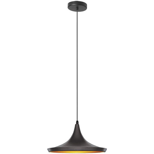 Helsinki LED 14 inch Black Pendant Ceiling Light