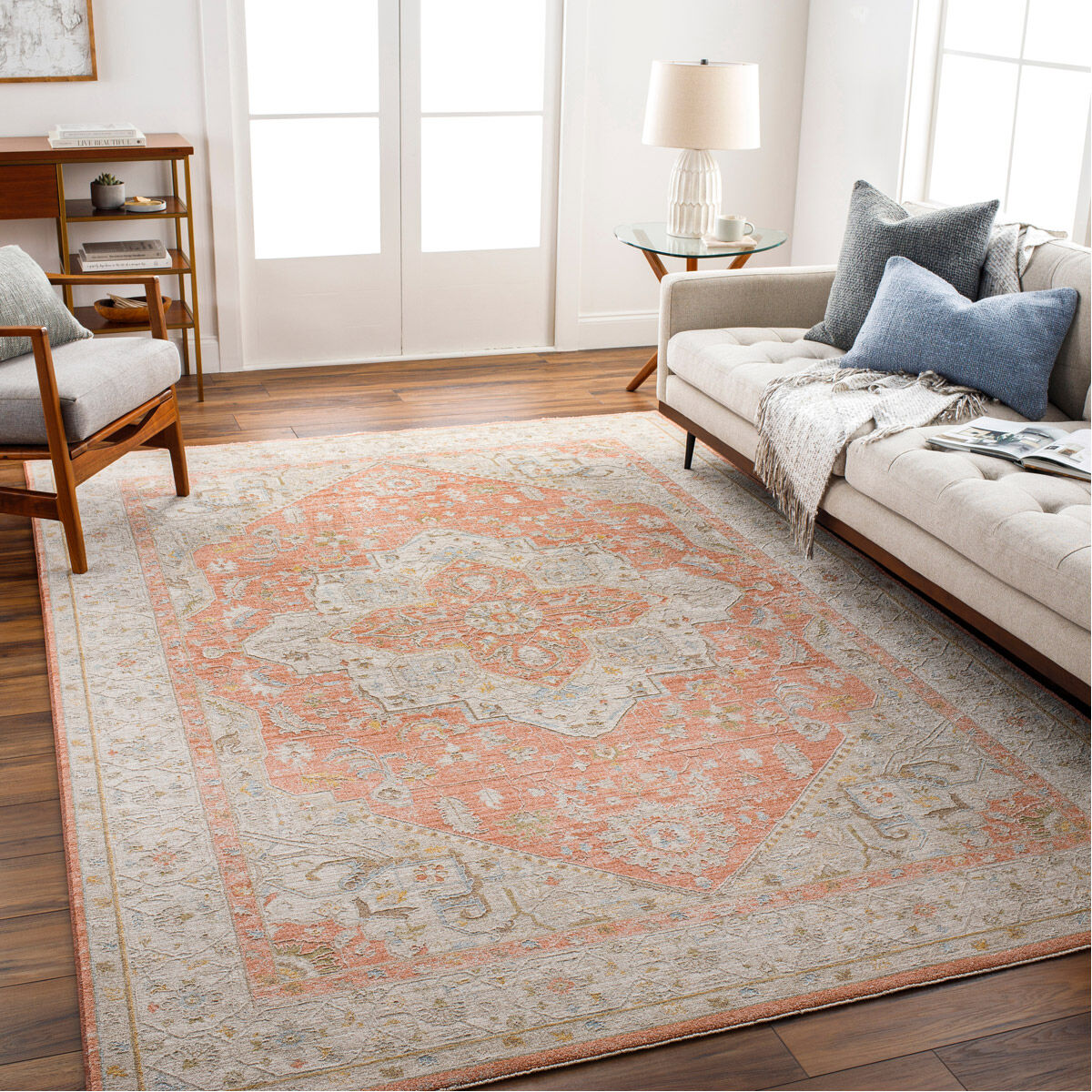 Avant Garde 114 X 79 inch Taupe Rug