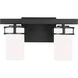 Robie 2 Light 14.63 inch Midnight Black Wall Bath Fixture Wall Light