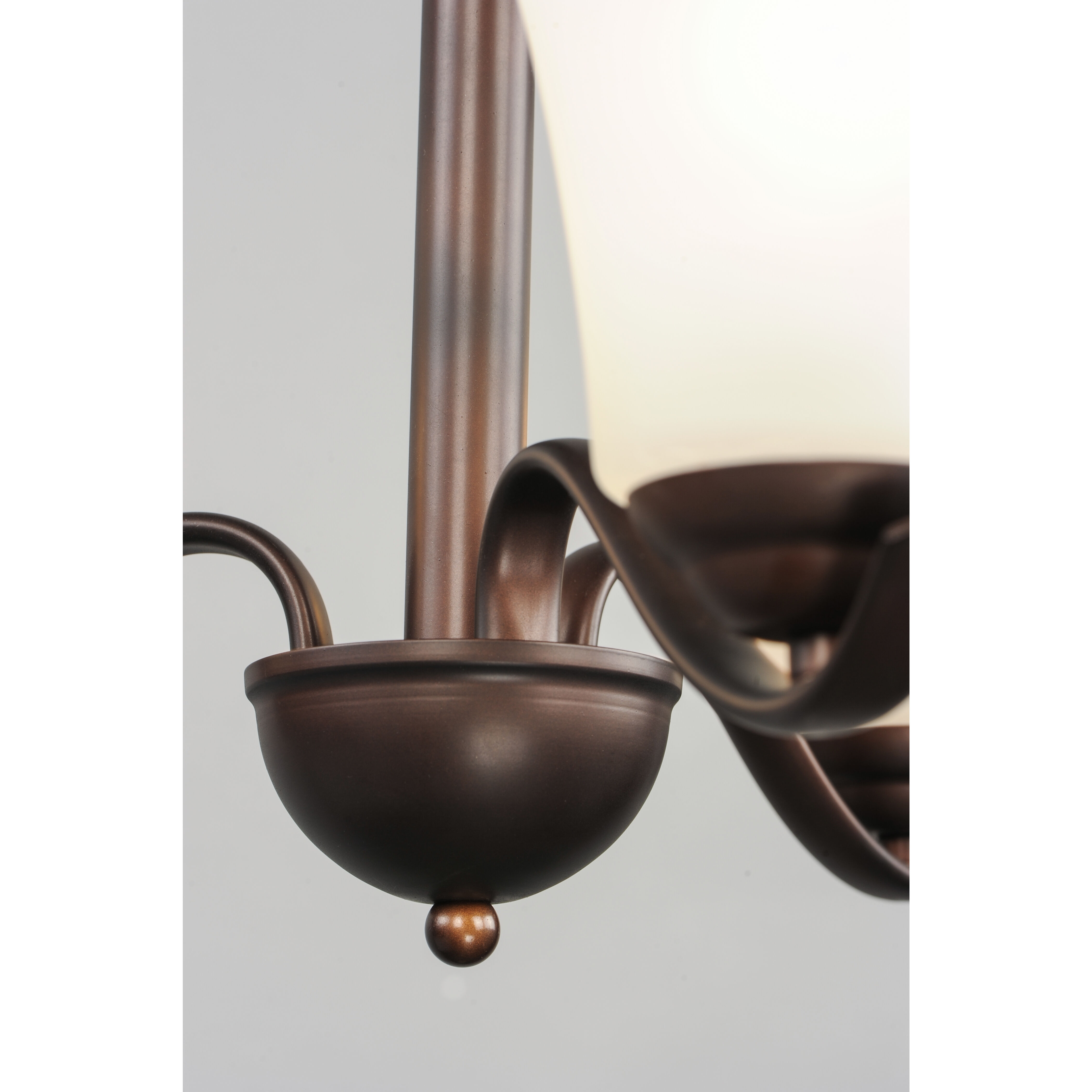 Vital 3 Light 20 inch Oil Rubbed Bronze Chandelier Ceiling Light