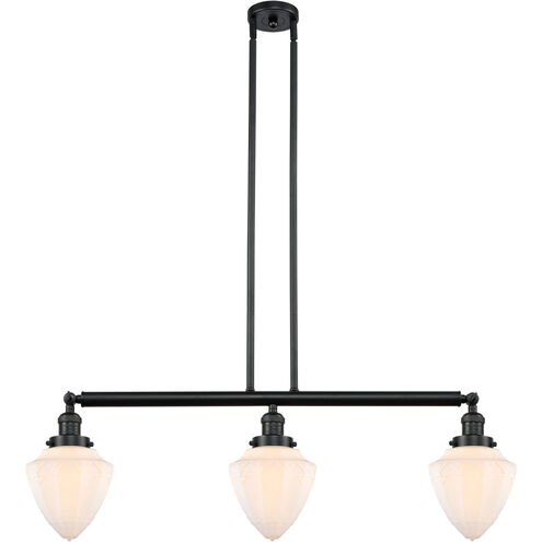 Franklin Restoration Bullet LED 38 inch Matte Black Island Light Ceiling Light