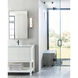 Sean Lavin Milan LED 4.3 inch Natural Brass Bath Light Wall Light in LED 90 CRI 3000K, Integrated LED