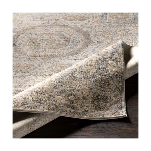 Liverpool 157 X 108 inch Charcoal/Medium Gray/Silver Gray/White/Ivory/Camel Rugs, Rectangle