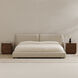 Zeppelin Light Grey Bed, Queen