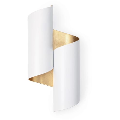 Folio 2 Light 8 inch White Wall Sconce Wall Light