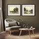 Landscapes Collection Green Framed Art