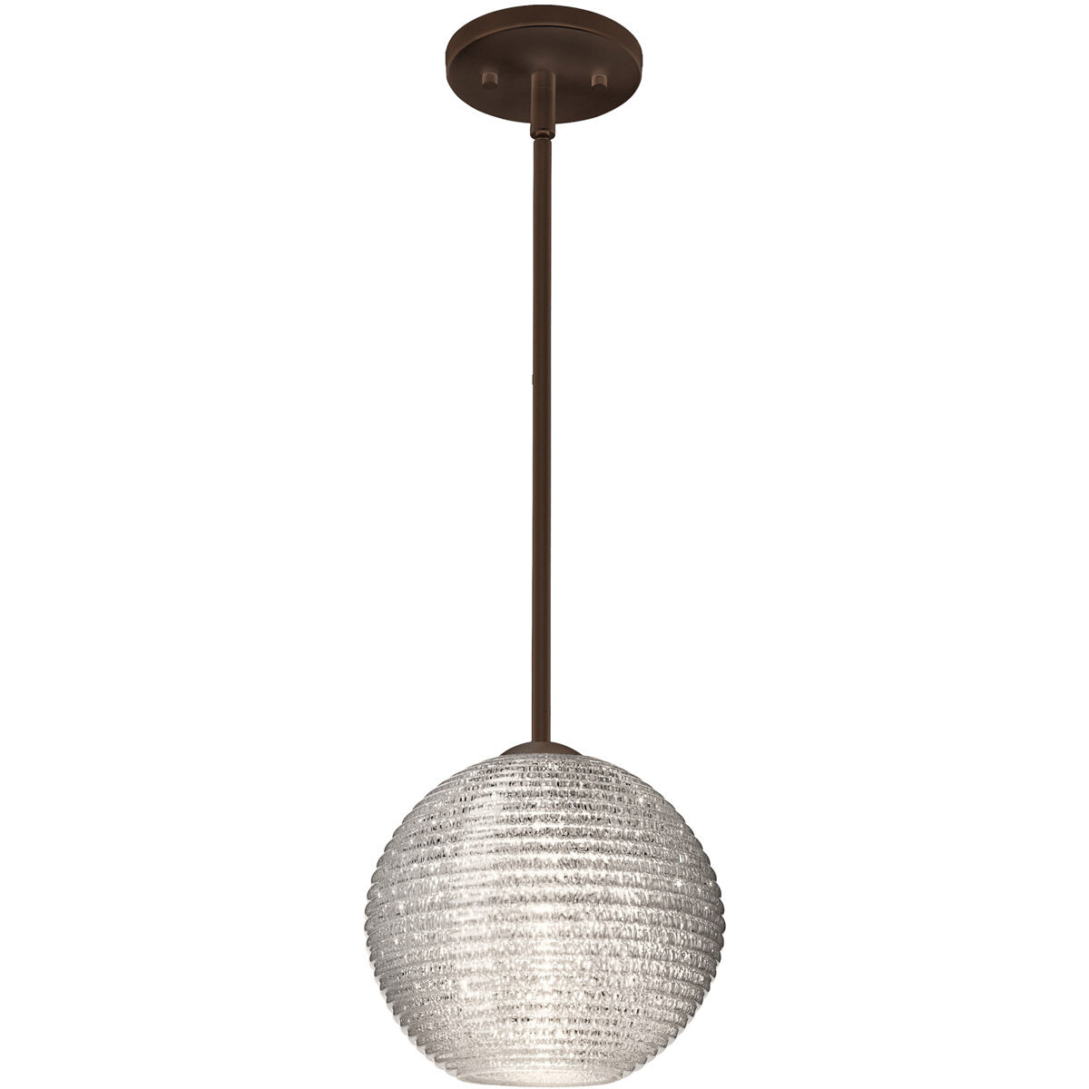 Kristall 8 1 Light Bronze Stem Pendant Ceiling Light
