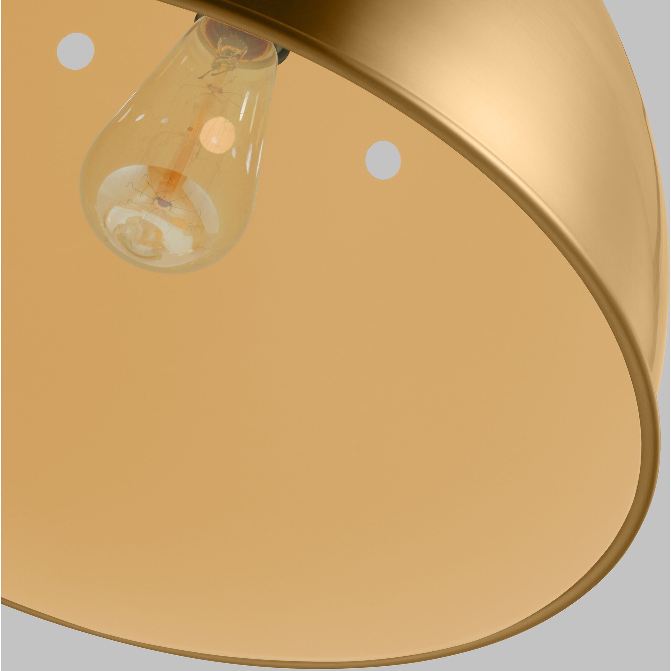 TOB by Thomas O'Brien Robbie 1 Light 15.38 inch Burnished Brass Pendant Ceiling Light