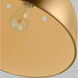 TOB by Thomas O'Brien Robbie 1 Light 15.38 inch Burnished Brass Pendant Ceiling Light