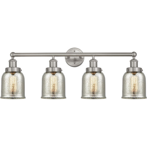 Bell 4 Light 33.5 inch Brushed Satin Nickel Bath Vanity Light Wall Light