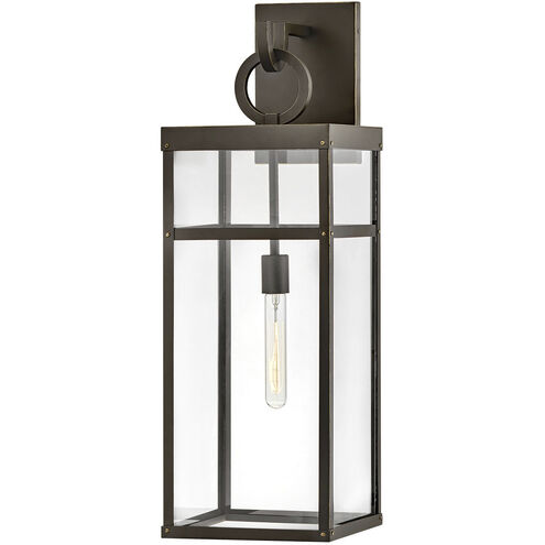 Estate Series Porter LED 29 inch Oil Rubbed Bronze Outdoor Wall Mount Lantern, Extra Large