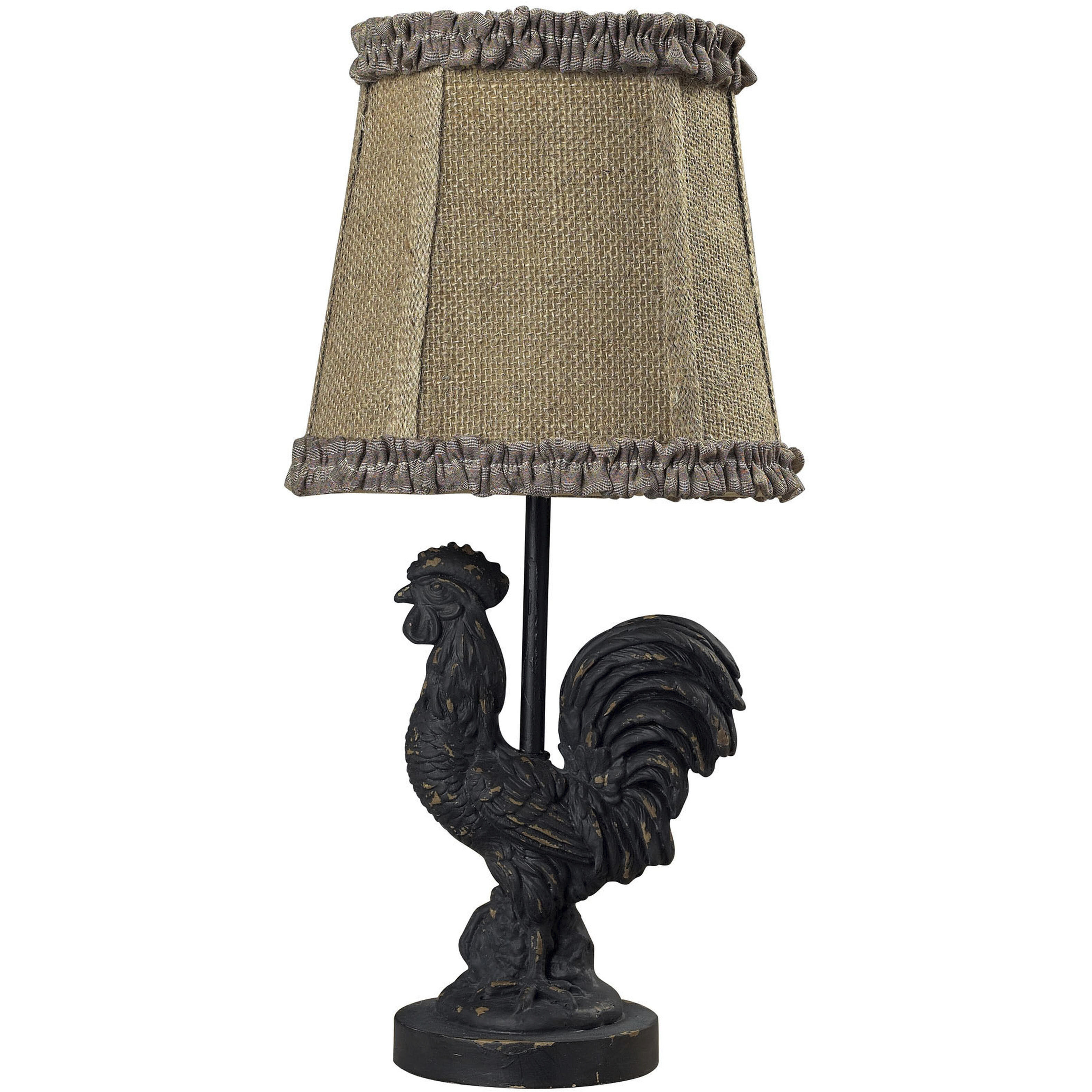 Braysford 15 inch 15 watt Antique Black Table Lamp Portable Light