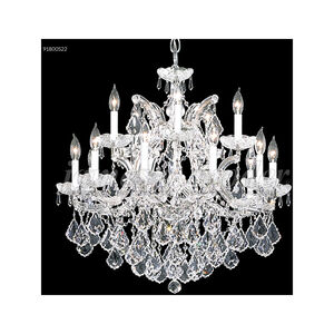Maria Theresa Grand 16 Light 29 inch Gold Lustre Crystal Chandelier Ceiling Light, Grand