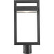 Luttrel LED 21.63 inch Black Outdoor Post Mount Fixture