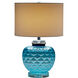 Ballard 24 inch 100.00 watt Teal Table Lamp Portable Light in Bulb Not Included