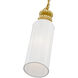 Brookdale 1 Light 5.13 inch Soft Gold Mini Pendant Ceiling Light