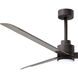 Atlas Alessandra-LK 56 inch Textured Bronze with Gray Ash Blades Indoor/Outdoor Ceiling Fan