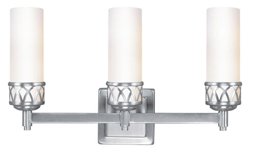 Westfield 3 Light 18 inch Brushed Nickel Bath Vanity Wall Light