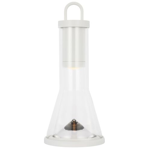 Sean Lavin Kandella 13.5 inch 2.20 watt Matte White Outdoor Rechargeable Table Lamp