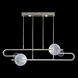 Selene 8 Light 65 inch Silver Pendant Ceiling Light