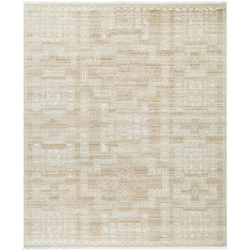 Kunal 168 X 120 inch Pearl / Natural Handmade Rug in 10 x 14