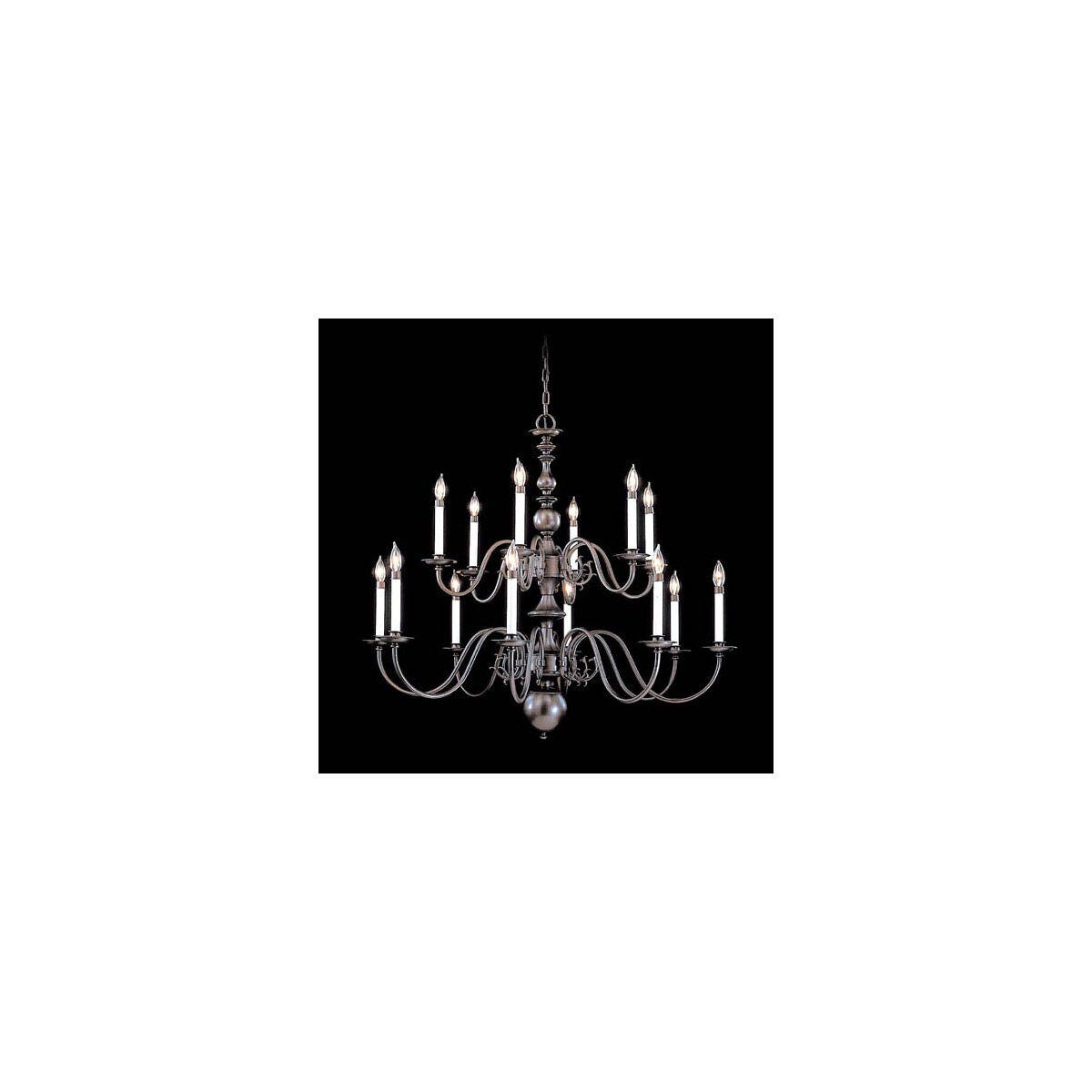Jamestown 14 Light 41 inch Satin Pewter Foyer Chandelier Ceiling Light