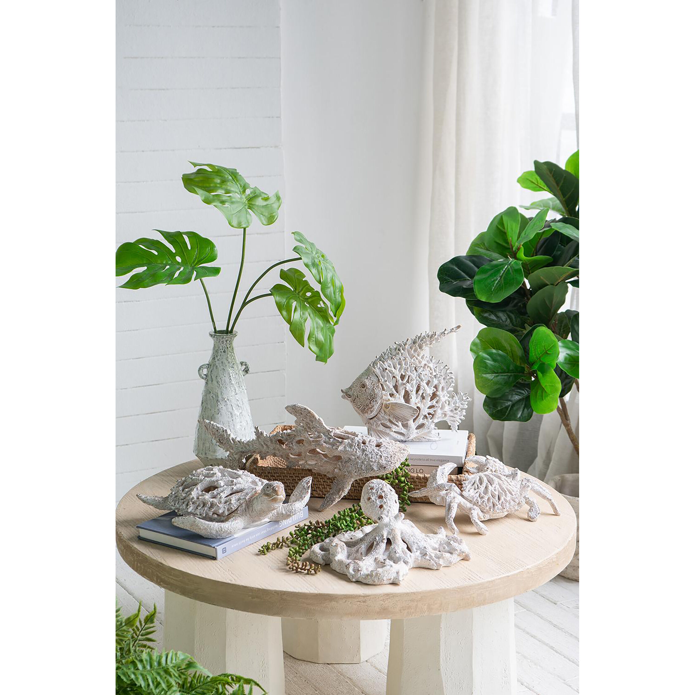 Anita White Decorative Accent