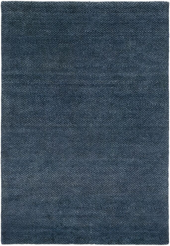 Parma 72 X 48 inch Dark Blue Rug in 4 X 6, Rectangle