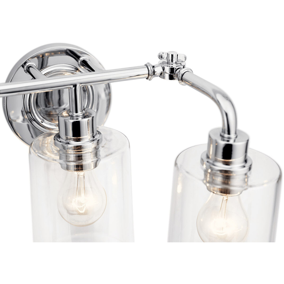 Gunnison 3 Light 24 inch Chrome Wall Mt Bath 3 Arm Wall Light