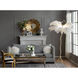 Anita 81.9 inch 3.00 watt White/Gold Floor Lamp Portable Light