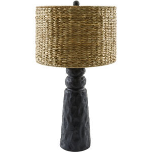 Conway 28.5 inch 100 watt Black Accent Table Lamp Portable Light