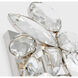 kate spade new york Lloyd LED 7.25 inch Polished Nickel Sconce Wall Light in Clear Glass