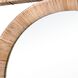 Baarlo 33.5 X 23.5 inch Natural with Clear Wall Mirror
