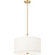 Linden Pendant Ceiling Light in Modern Gold