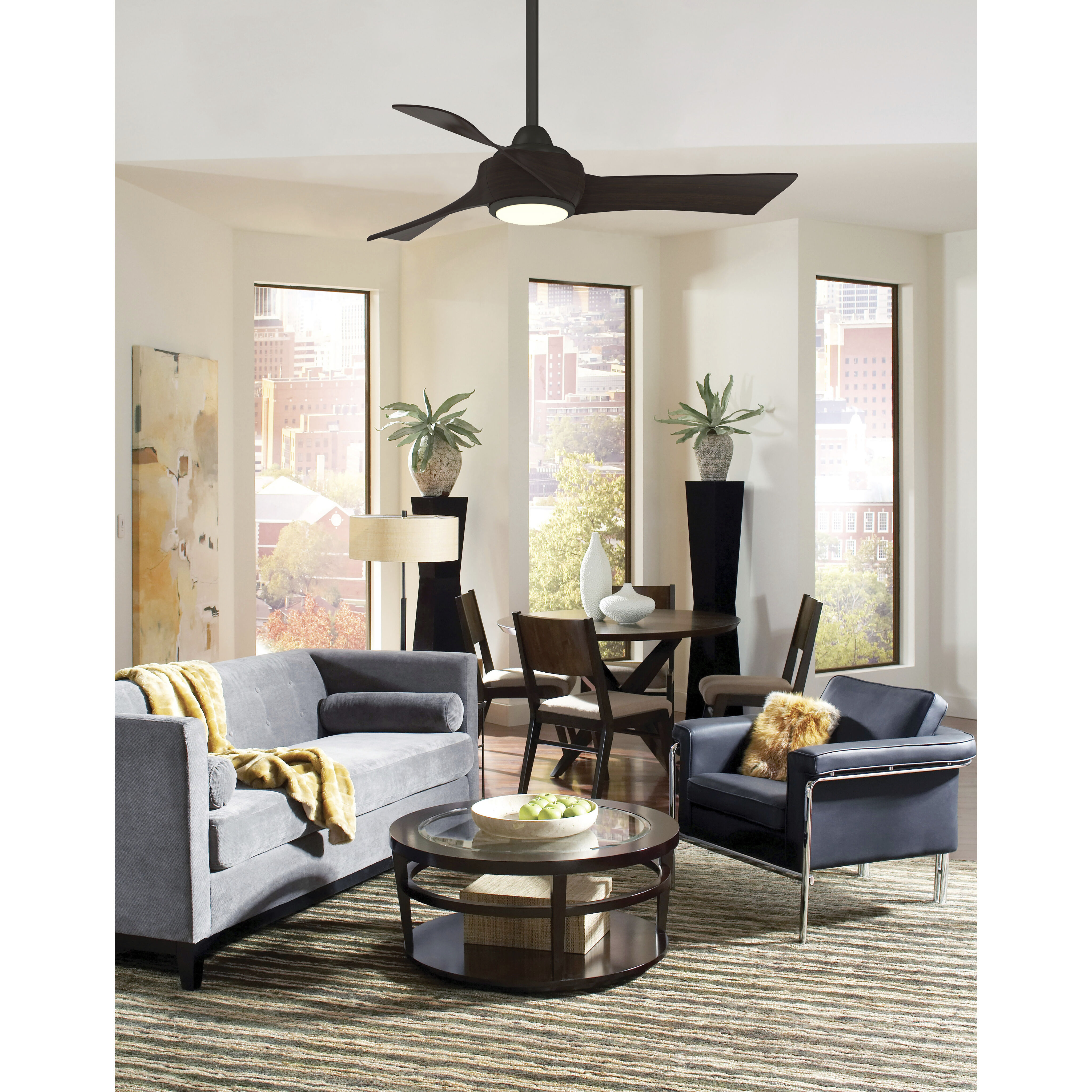 Wrap Custom 8.88 inch Dark Bronze Fan Motor Only