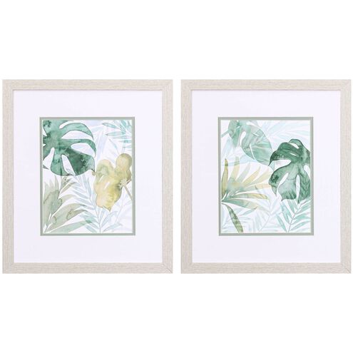 Waterside Collection Green Framed Art