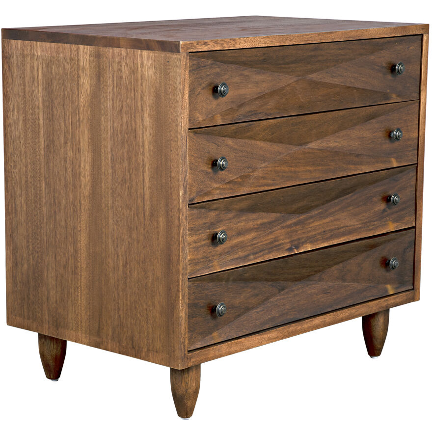 Diamond Dark Walnut Chest