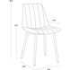 Drew Black / Light Grey Dining Chair, Set Of 2
