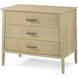 Balboa Coastal Grey Chest of Drawers, Wooden, 3-Drawer