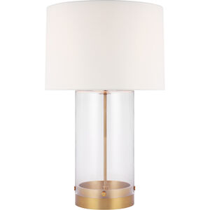 C&M by Chapman & Myers Garrett 31.25 inch 9 watt Burnished Brass Table Lamp Portable Light
