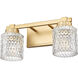 Jacqueline Vanity Wall Light in Modern Gold