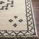Beni Shag 84 X 63 inch Black Rug in 5 x 8, Rectangle