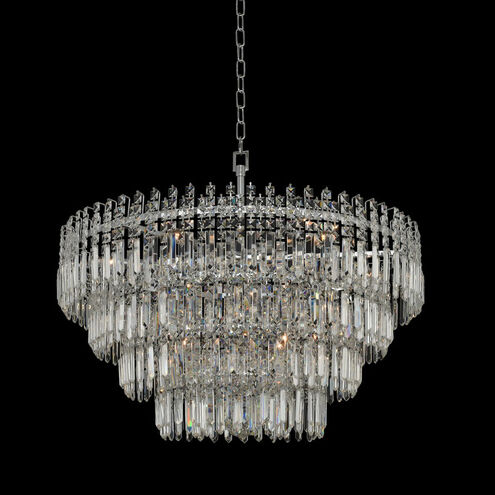 Pandoro 15 Light 33 inch Chrome Pendant Ceiling Light in Firenze Clear