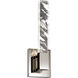 Beyond Baton LED 4 inch Polished Nickel ADA Wall Sconce Wall Light